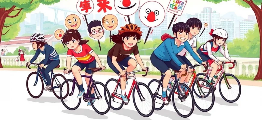 自転車レースの笑い - 10の映画