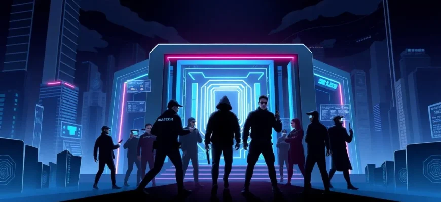 生体認証システムをテーマにしたアクション映画