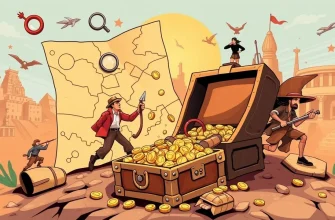 古代の宝探しアドベンチャー映画