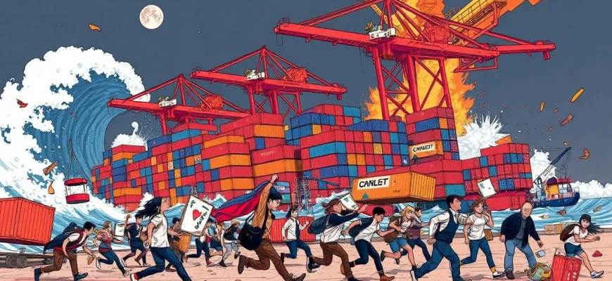 災害映画特集：コンテナターミナルの危機