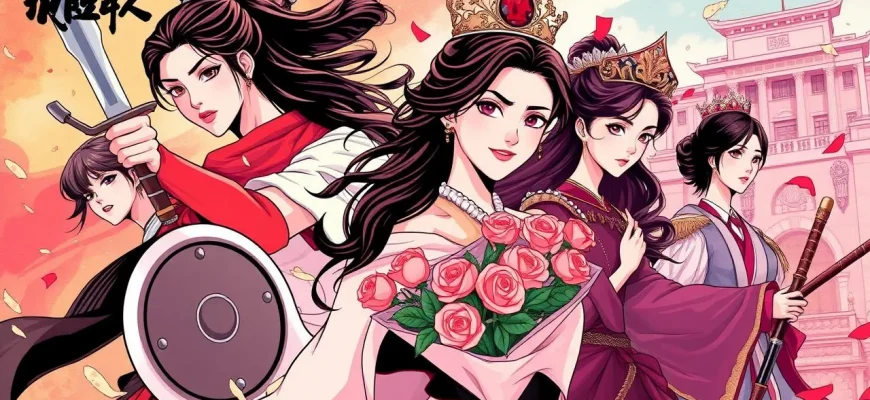 女性戦士のメロドラマ映画