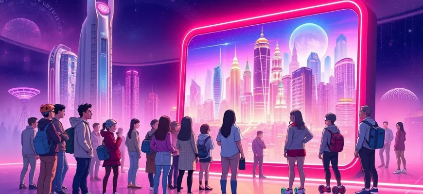 未来の生活を描くSF映画