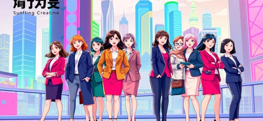 成功したビジネスウーマンの伝記映画