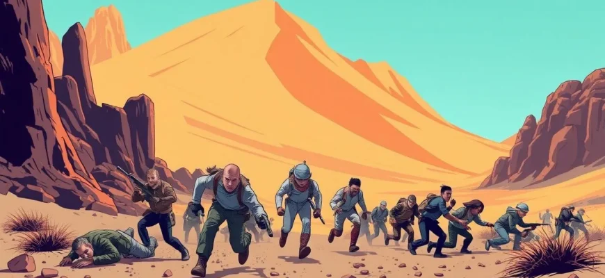 砂漠のカタストロフィ映画