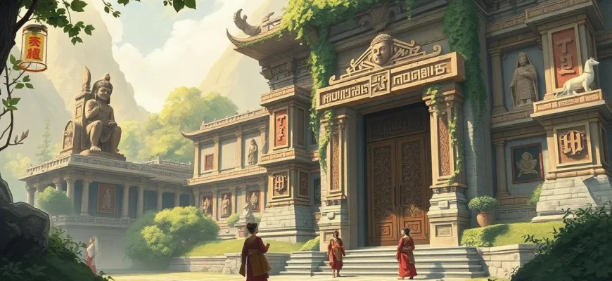 神秘の女神の寺院映画特集