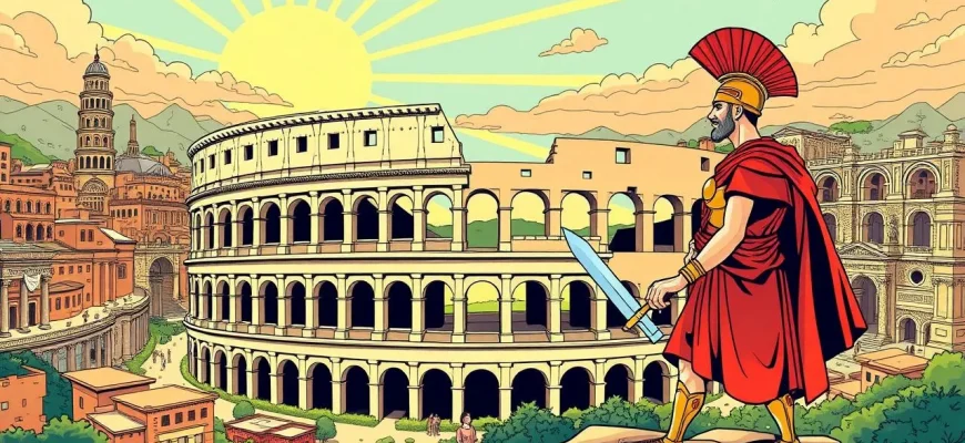 ローマ帝国の滅亡を描いた歴史映画