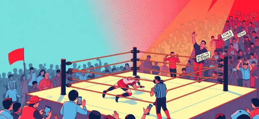 レスリングのスリラーフィルム：トップ10