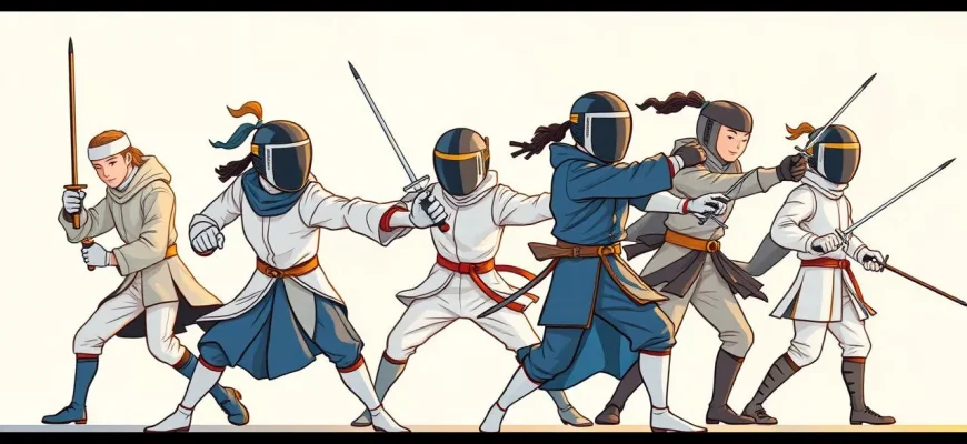 フェンシング映画特集 - 剣豪たちの物語