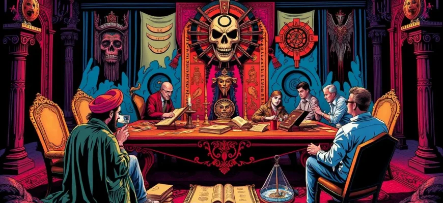 聖なるアーティファクトのスリラーフィルム