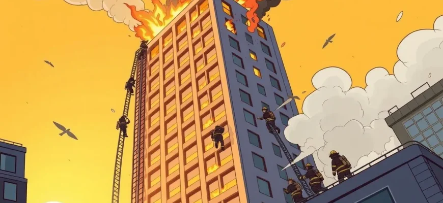 火災救助映画特集：高層ビルでの戦い