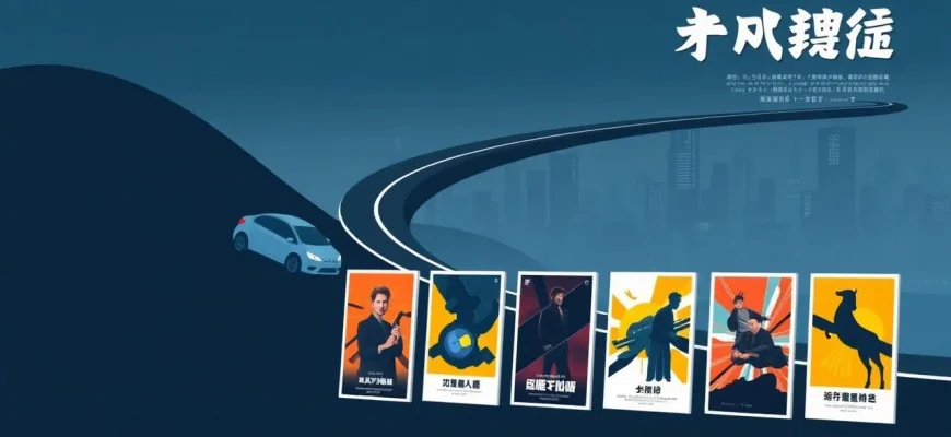 アクション映画の旅: ヒッチハイクの冒険