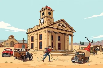 ウェスタン映画の銀行強盗特集