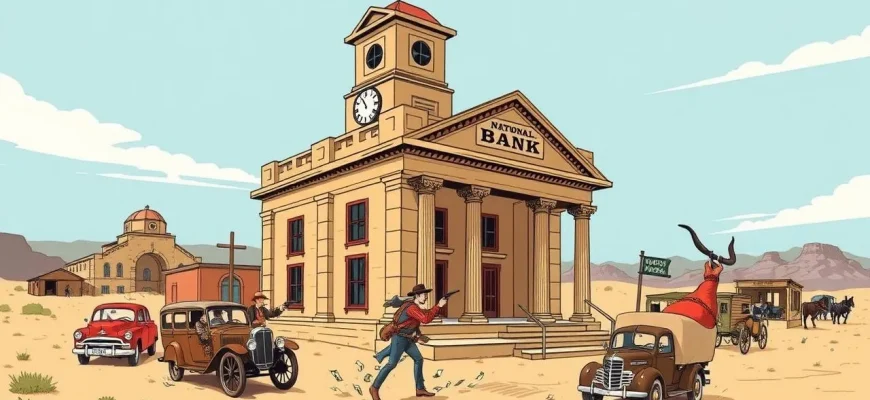 ウェスタン映画の銀行強盗特集