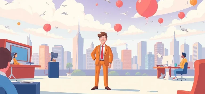 マーケティングをテーマにしたコメディ映画