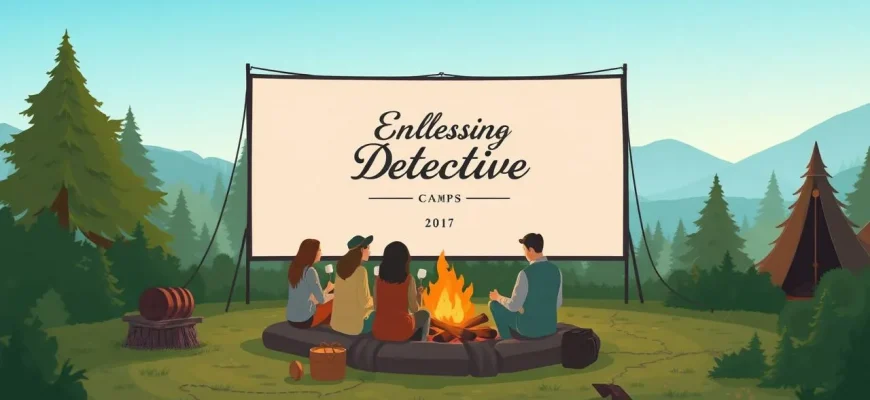 夏のキャンプで探偵を楽しむ映画