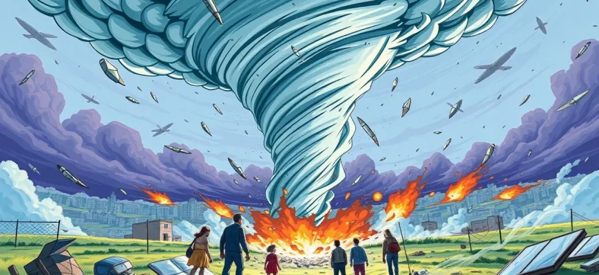 映画で見る複数の竜巻