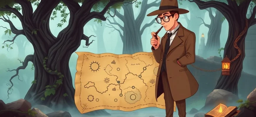 宝の地図を巡る探偵映画のリスト