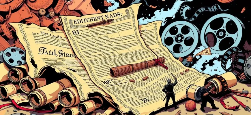 古代の巻物を巡る冒険映画