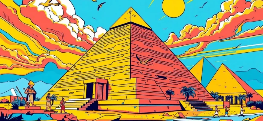 ヌビアのピラミッドを描く歴史映画