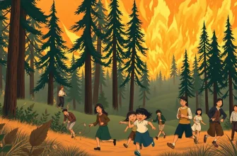 森の火災を描いたドラマ映画