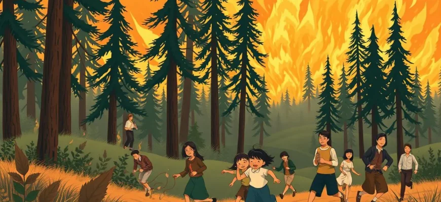 森の火災を描いたドラマ映画