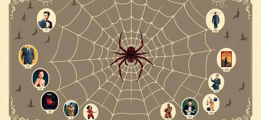 クモを探る探偵映画のベスト10