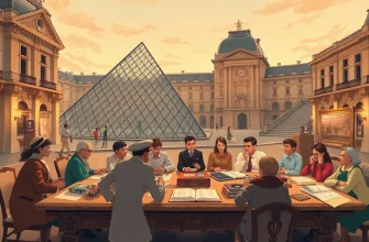 ルーブル美術館のドラマ映画