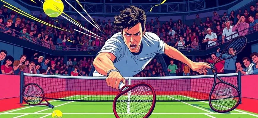 テニスをテーマにしたスリラームービー