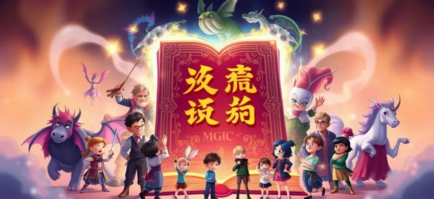 魔法の本のメロドラマ映画