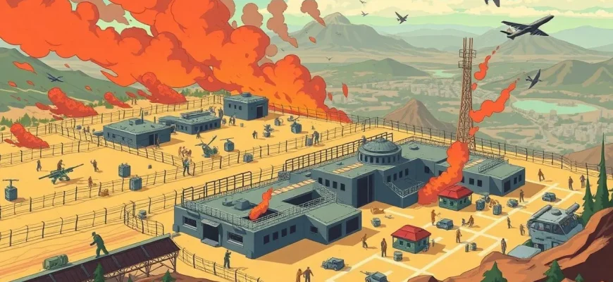 軍事基地のスリラームービー