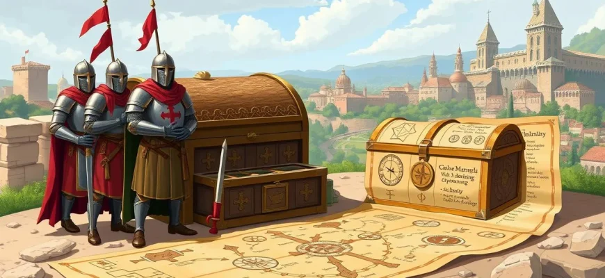 タンプル騎士団の宝探しアドベンチャー映画