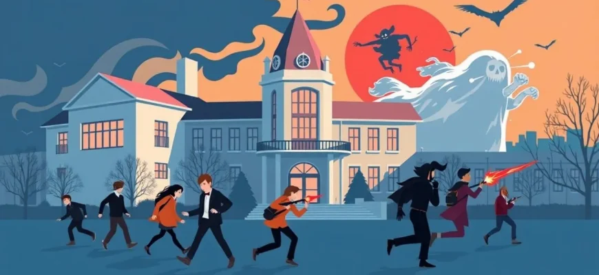 学校のボーディングスクールアクション映画