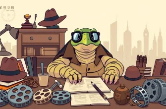 探偵映画：カメの謎