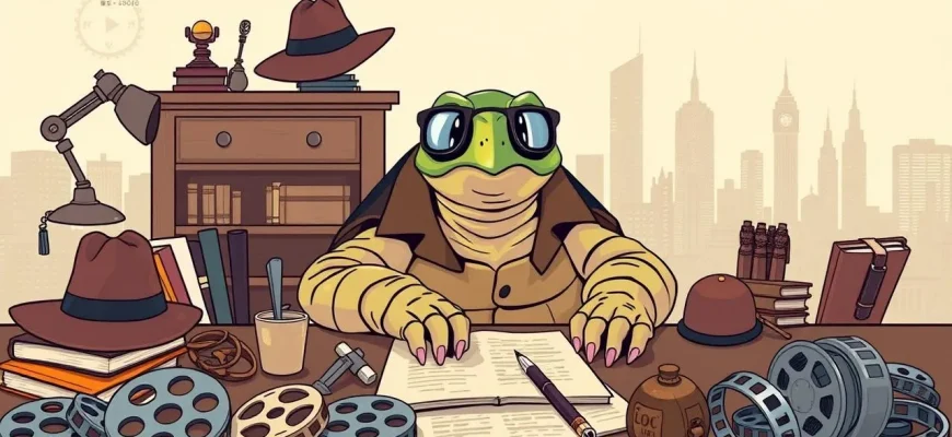 探偵映画：カメの謎