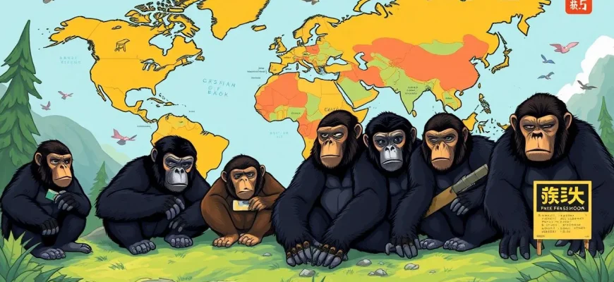 サルと冒険する映画のリスト