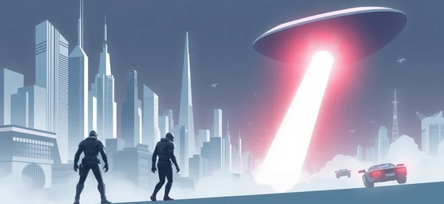 宇宙からの侵略者と戦うアクション映画