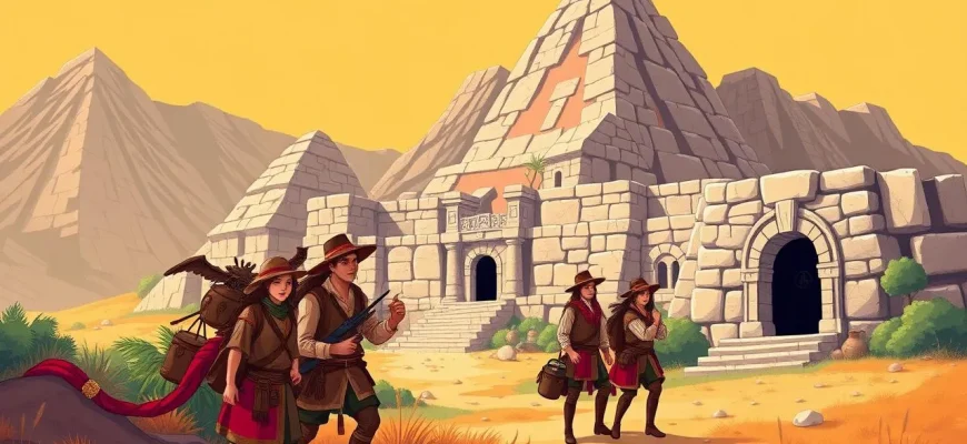 インカの古代都市を舞台にしたスリリングな映画