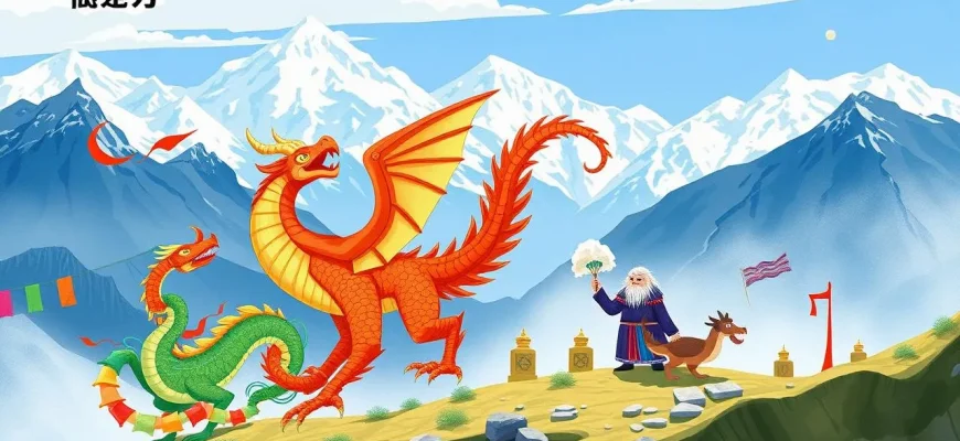 映画ファンタジーとチベットの世界