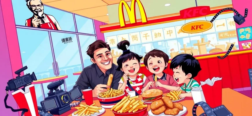 ファストフードをテーマにした家族向け映画