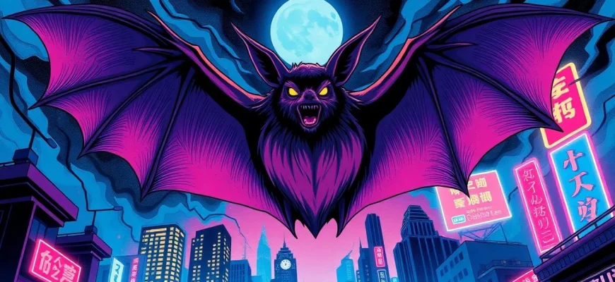 コウモリのスリラーフィルム特集