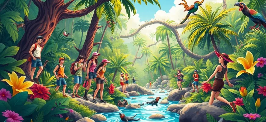 夏のジャングル冒険映画特集