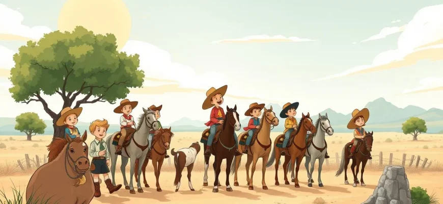 西部劇と幼稚園児の映画