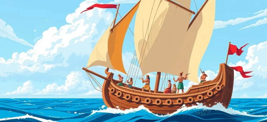 フェニキアの海洋冒険を描いた歴史映画