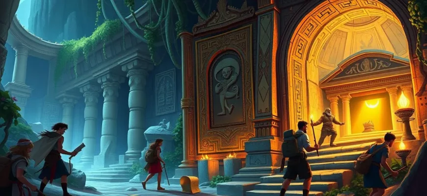 古代の秘宝を巡る冒険映画