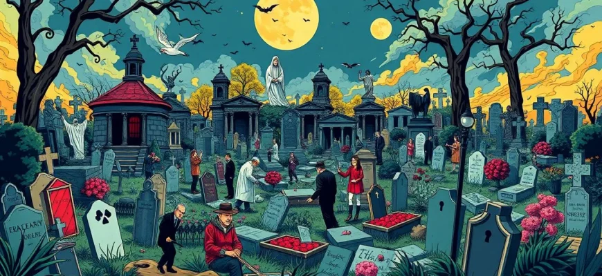 墓地を舞台にした映画の世界