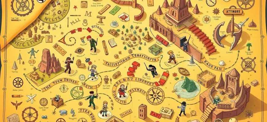 宝の地図を探すSF映画のベスト10