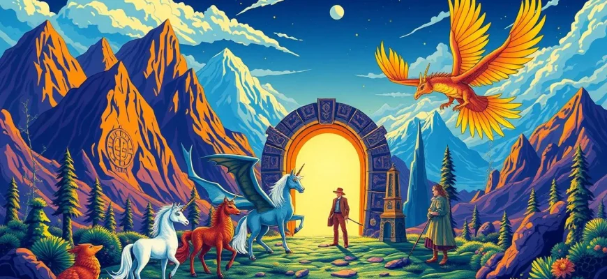 映画の冒険と神話の生き物