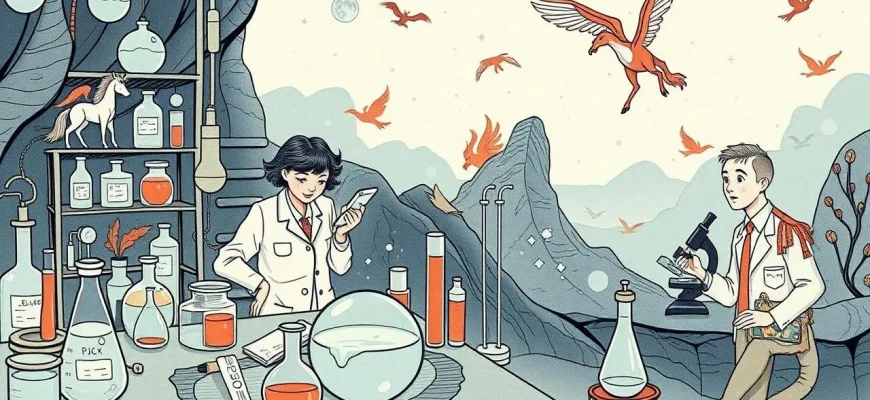 実験化学をテーマにしたファンタジー映画の世界