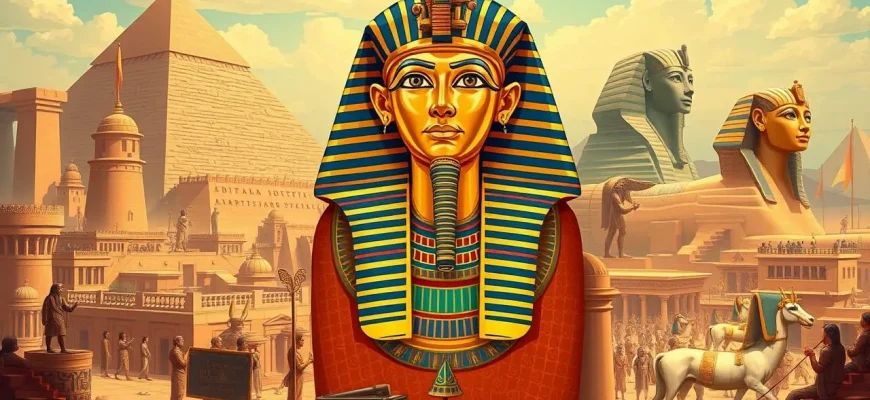 古代エジプトの王、ツタンカーメンに関する映画