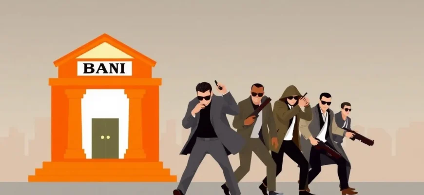 銀行強盗アクション映画のベスト10